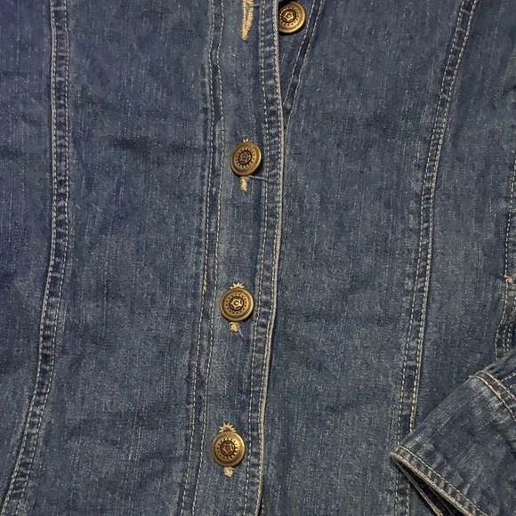 New Directions Classic Jean Jacket - Picture 3 of 5